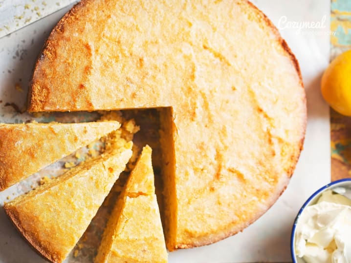 Lemon Polenta Cake