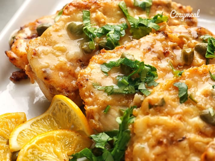 Lemon caper chicken