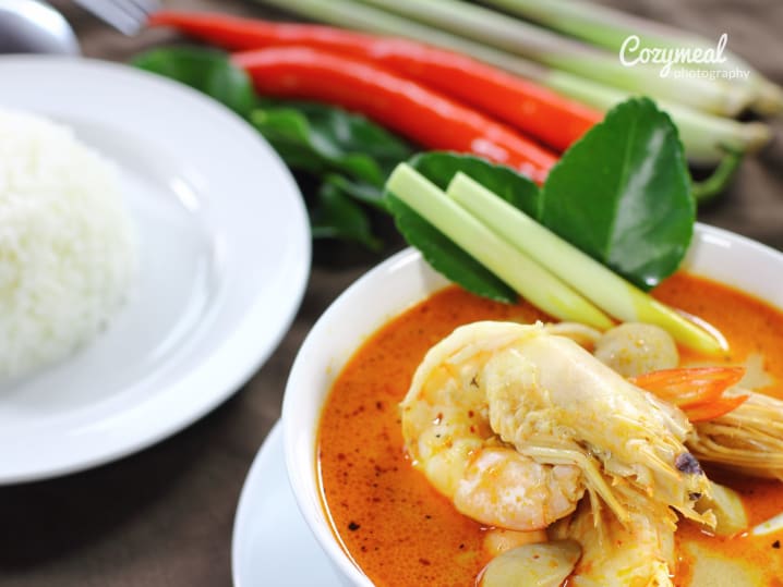 Lemongrass Shrimp Soup