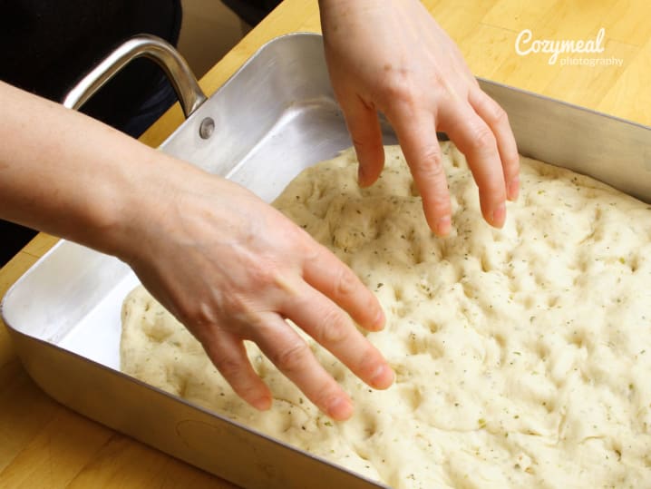 Making Focaccia