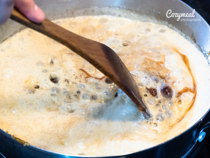 Making caramel