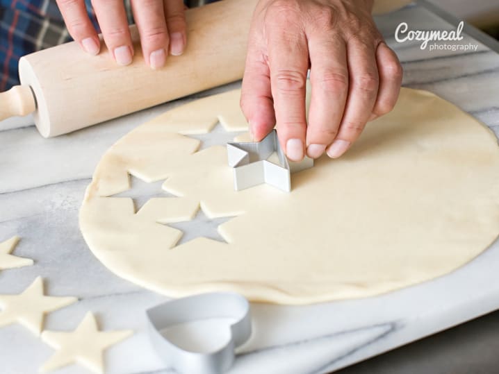 Making cookies