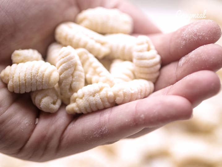Making gnocchi