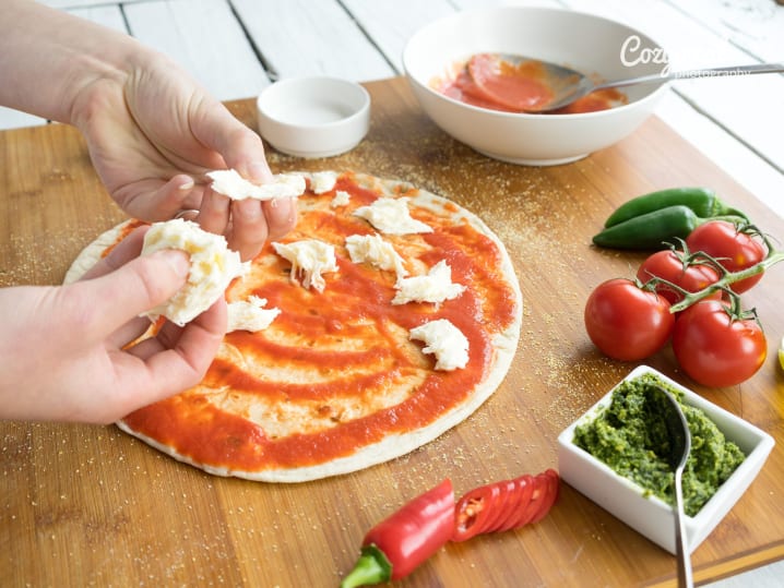 Making your own pizza