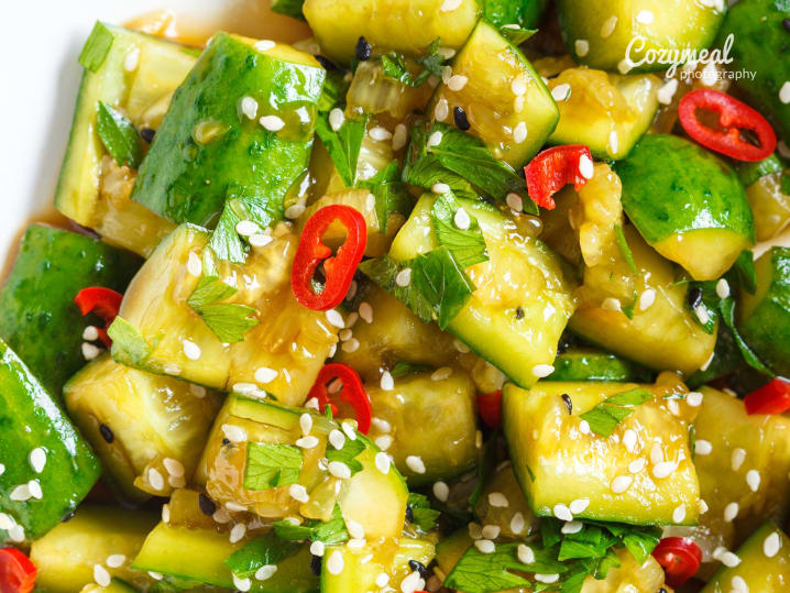 Marinated Cucumber Salad