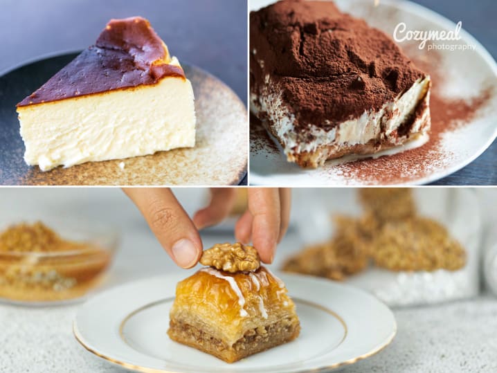 Mediterranean Sweets Menu