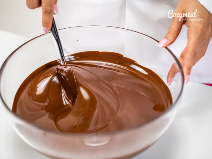 Melting chocolate