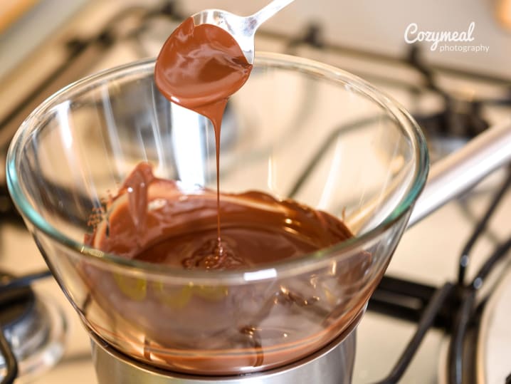 Melting chocolate