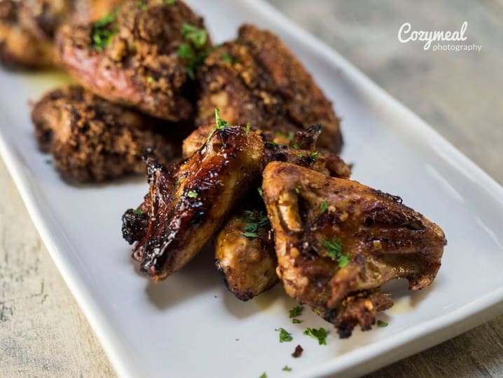chicken wings three ways