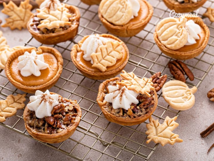 Mini Bourbon Pecan Pies