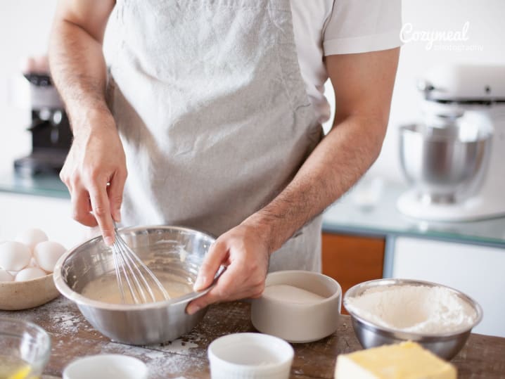 Mixing batter