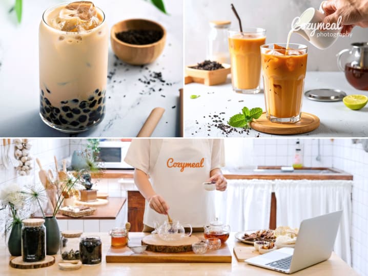 Online Team Building Class   Boba Milk Tea Fun Together