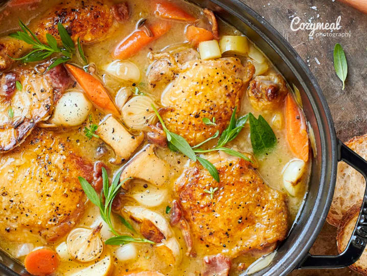 Pan Roasted Chicken in a Sauce