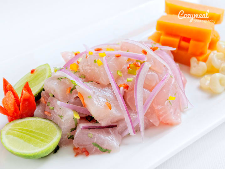 Peruvian ceviche