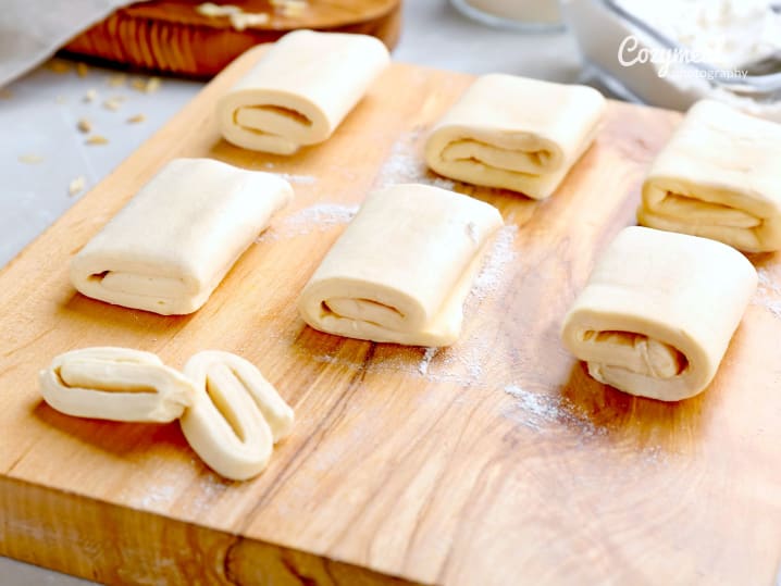 Photo 2   laminated puff pastry dough