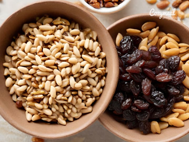 Pine Nuts and Raisins