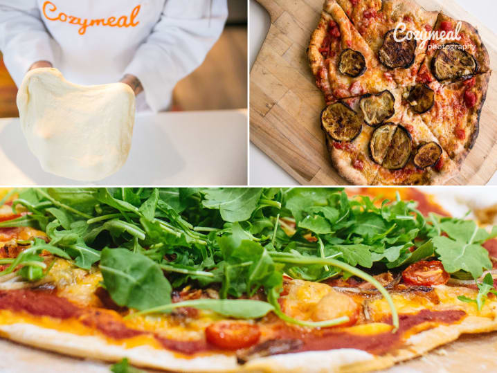 Pizza making session