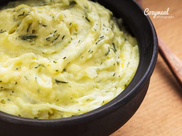 Potato Mash with Braised Cabbage