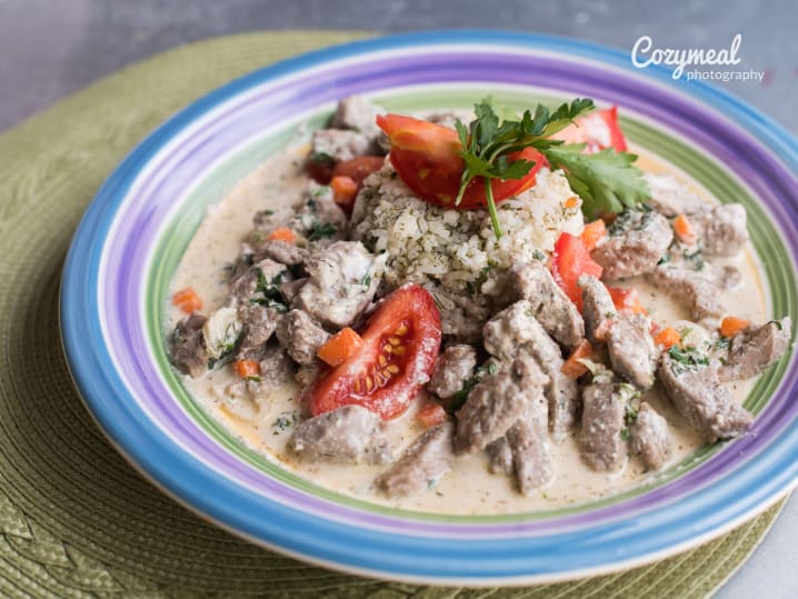 Boeuf Stroganoff