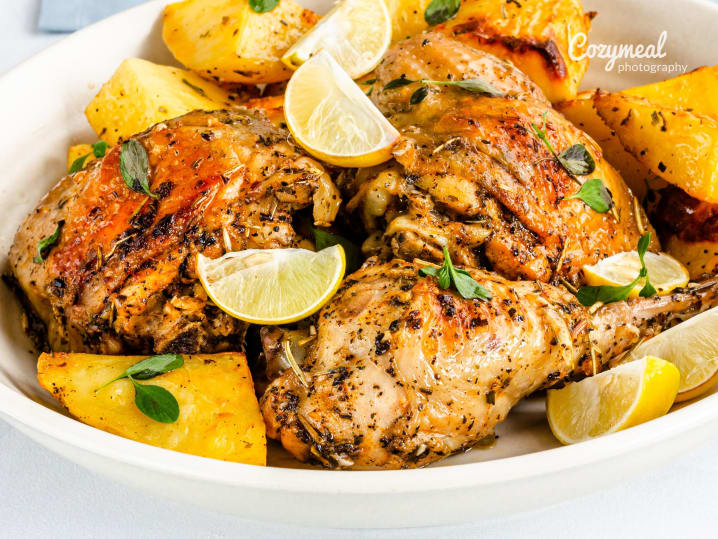 Roasted Chicken and Preserved Lemons