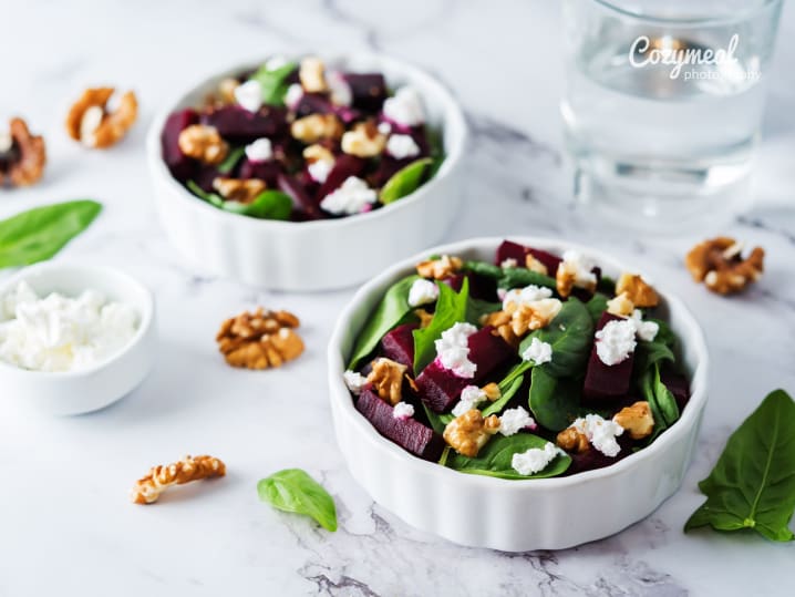 Roasted beet salad