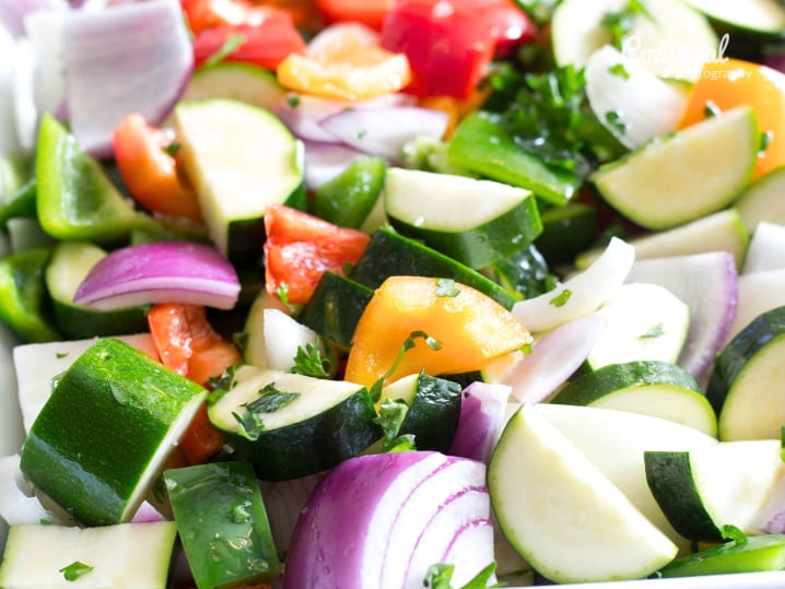 Roasting vegetables