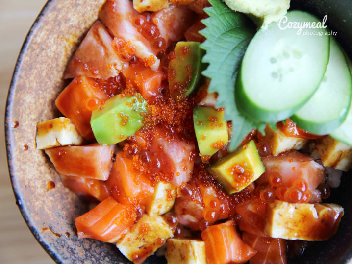 Salmon Donburi
