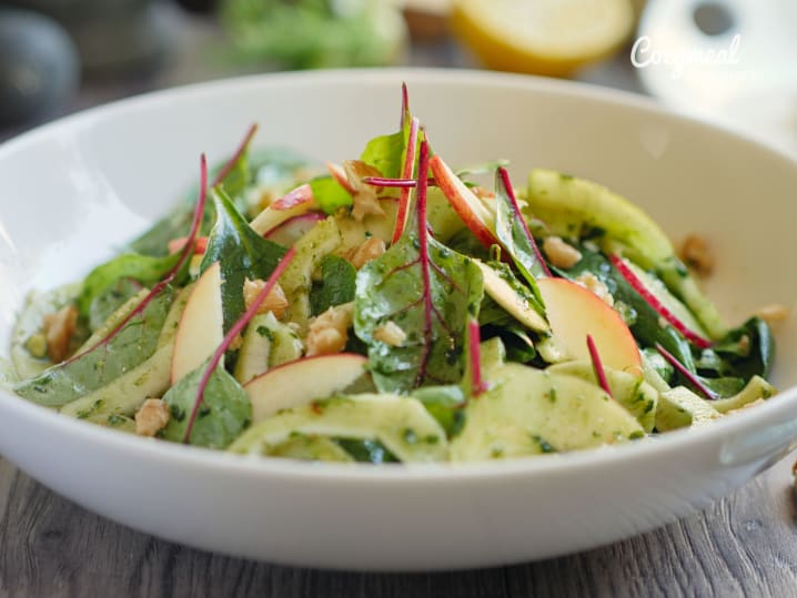 Shaved Radish, Fennel and Herb Salad