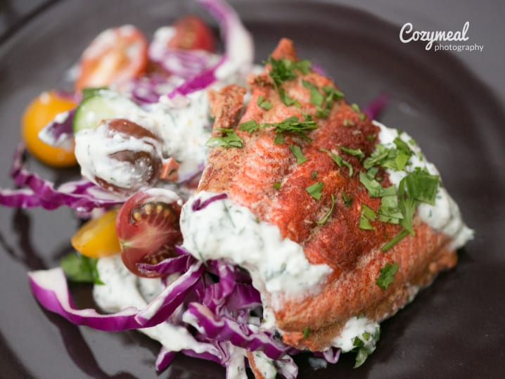 Skirt steak and souffle