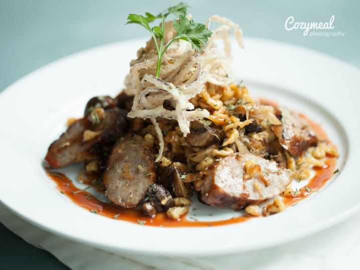 Spaetzle with Mushrooms