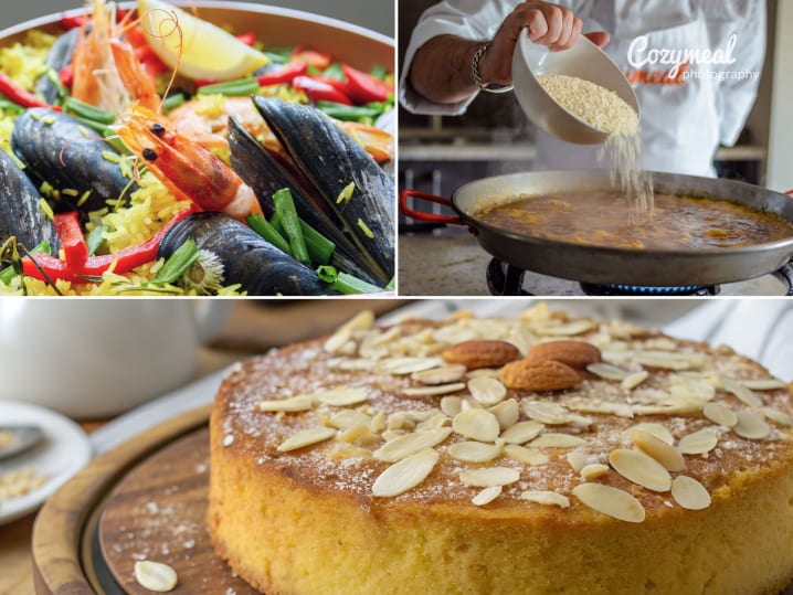 Spanish tapas and paella