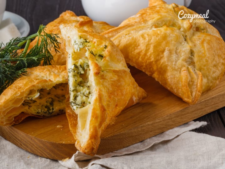 Spinach and Feta Triangles