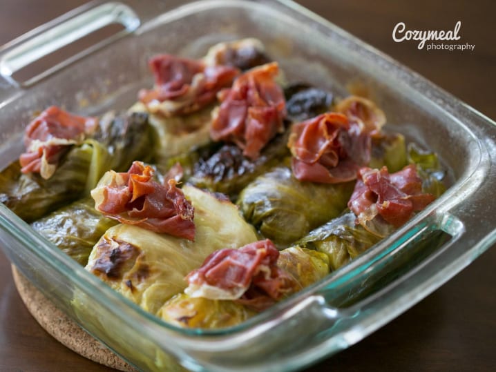 Stuffed cabbage rolls