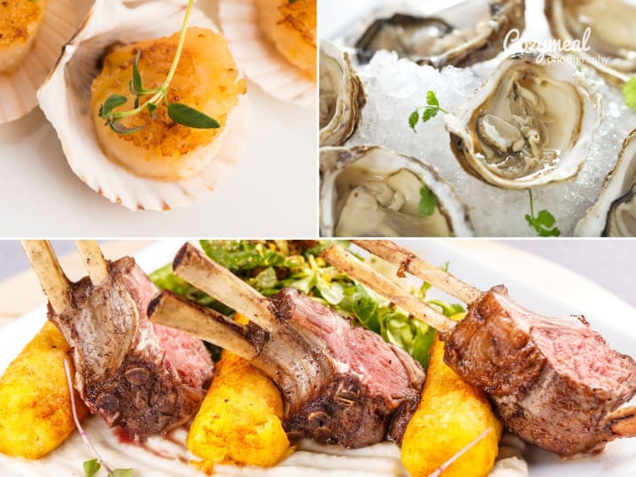 Surf and Turf Curated Menu