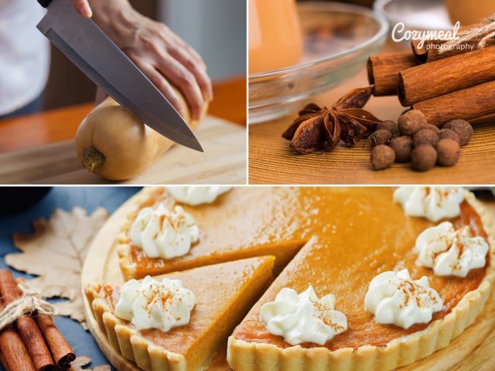 Take Bake  Brûléed Pumpkin Chai Spice Pie Pie Dish 3