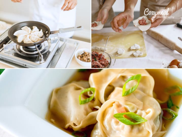 Team Building Activity   Wonton & Dumpling Team Cook Off