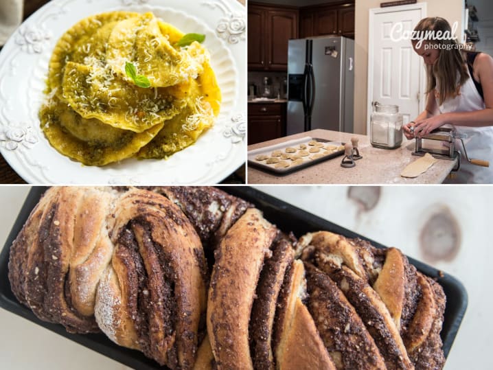 teens' cooking class series where they learn to bake, make fresh pasta and more