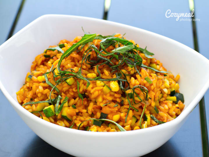 lenny summer risotto