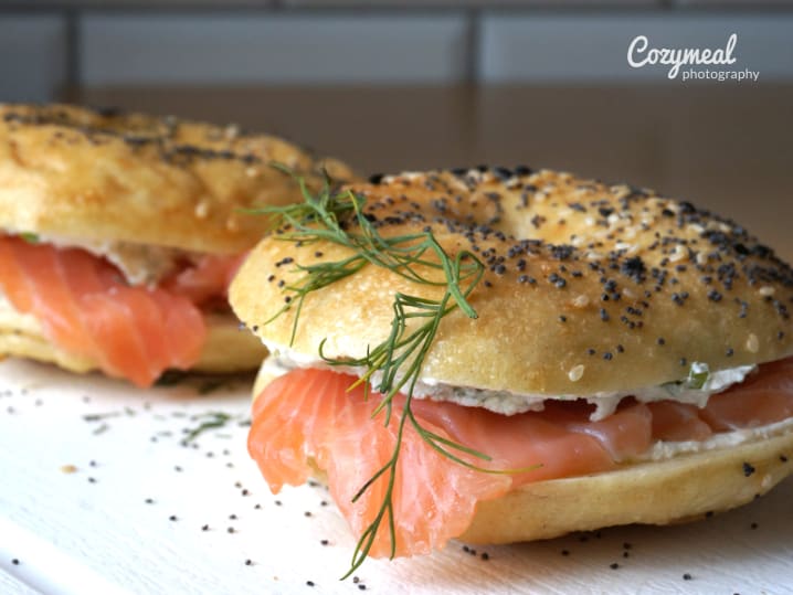 bagel smoked salmon