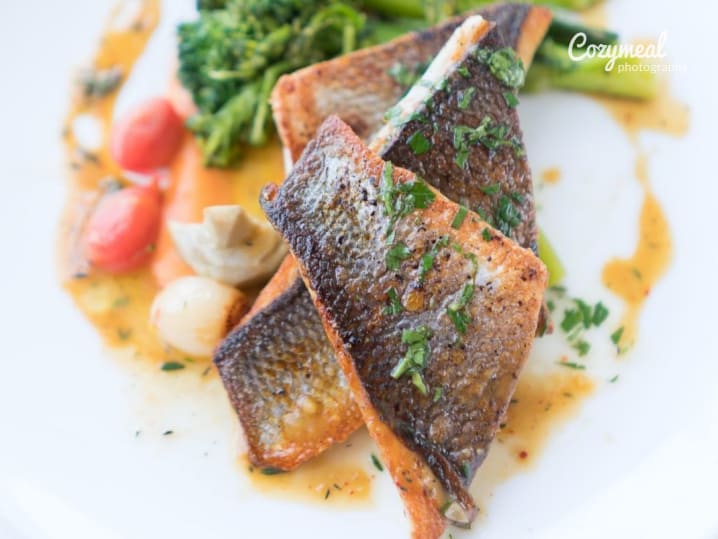 baked branzino