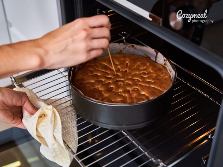 baking in the oven