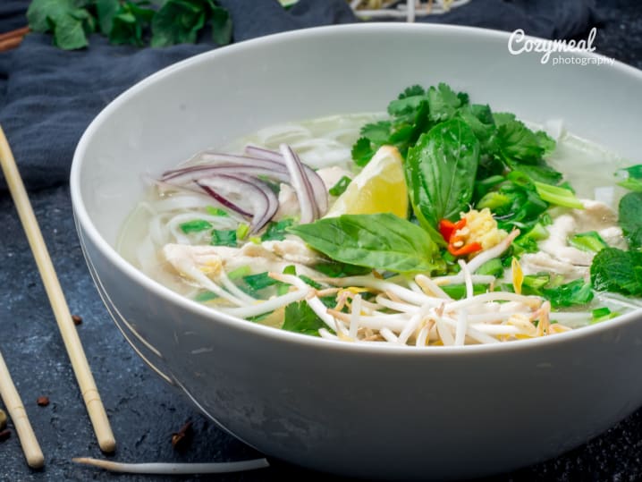 bowl of pho