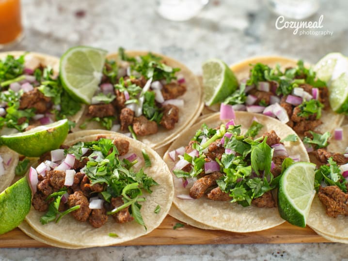 carne asada tacos