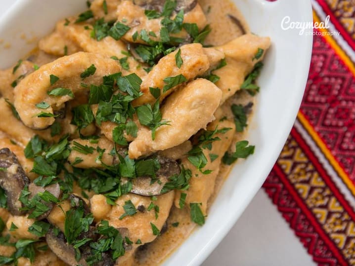 Chicken Stroganoff