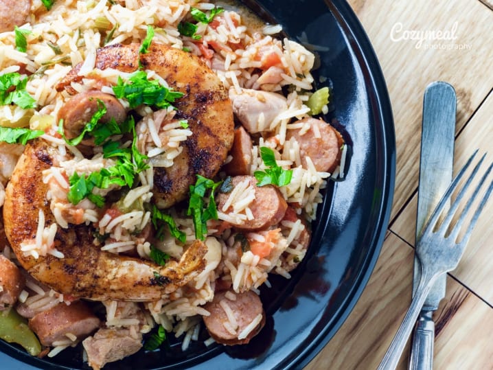 chicken and sausage jambalaya