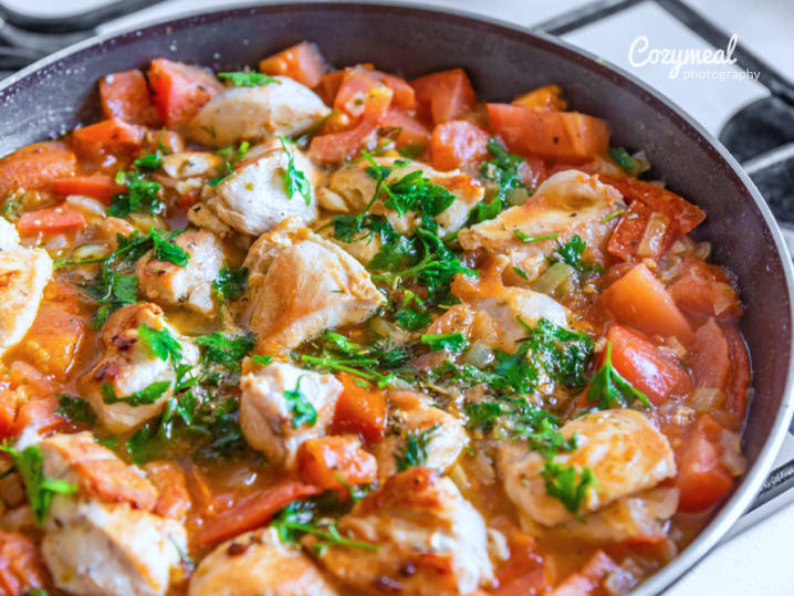 chicken cacciatore