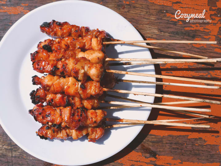chicken skewers