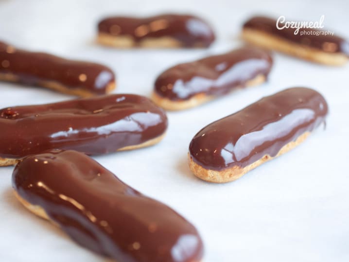 chocolate eclairs