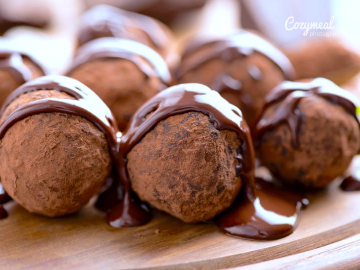 chocolate ganache truffles