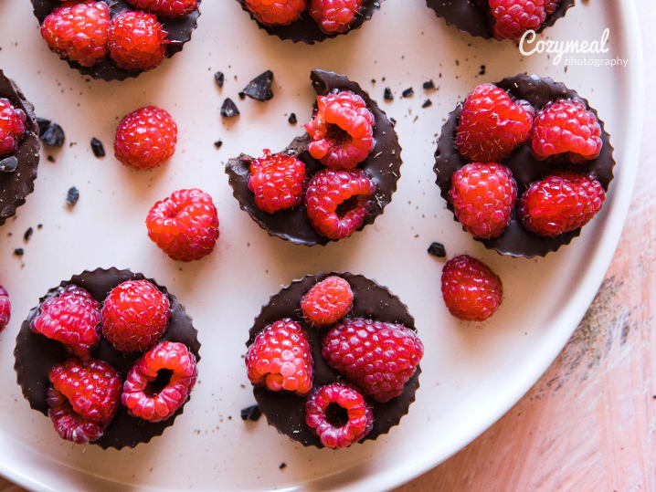 chocolate raspberry cupcakes